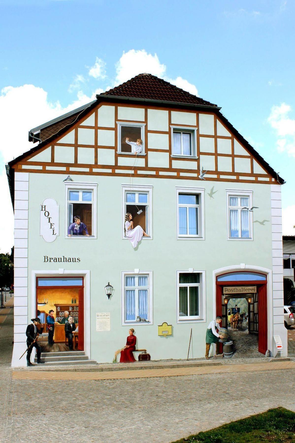 Hotel Am Brauhaus Waren  Eksteriør bilde